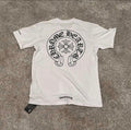 White chrome hearts short sleeve